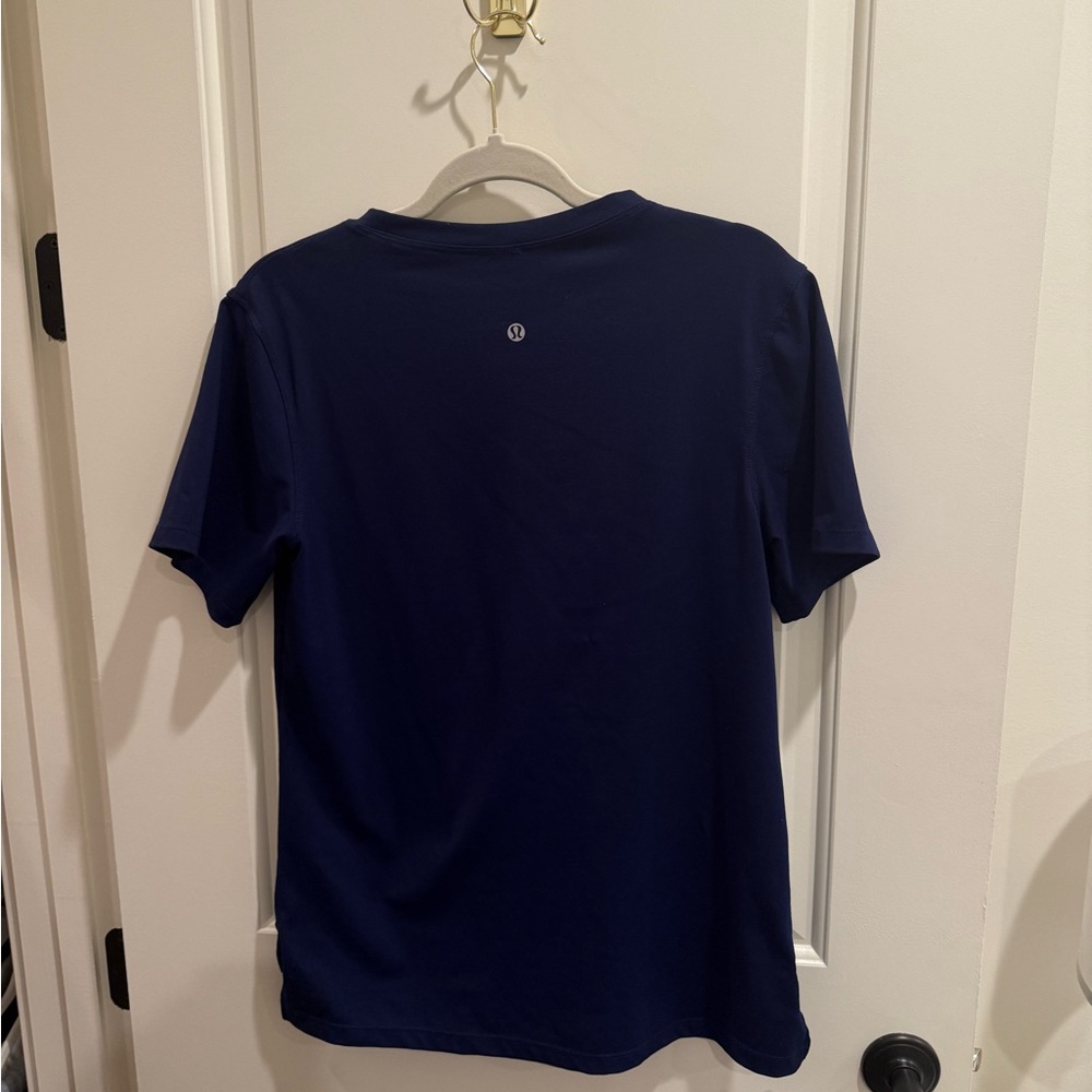 lululemon athletica Navy Short Sleeve Tee